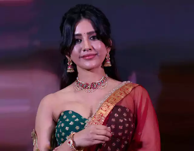 Nabha Natesh at Swayambhu Teaser Launch
